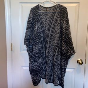 Free People Cardigan Shawl